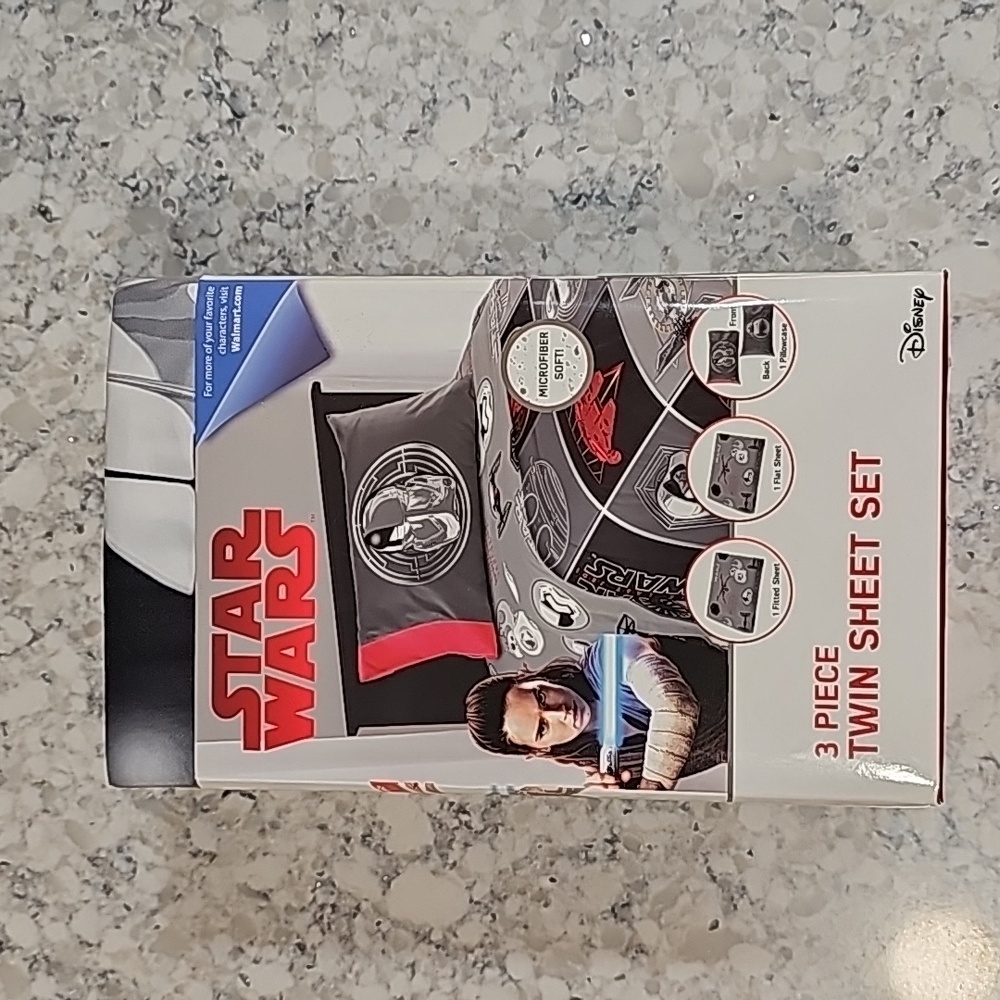 STAR Wars 3 piece twin sheet set